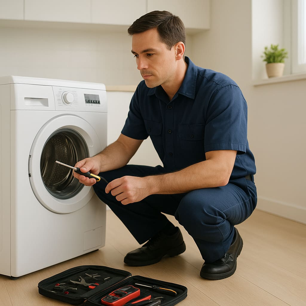 Techniker bei der Reparatur